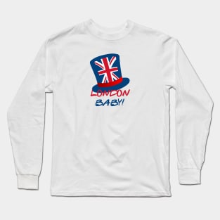 Joey's London Hat – London, Baby! Long Sleeve T-Shirt